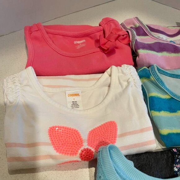 Girls Sz 7- 8 Summer Tops Gymboree Justice Childrens Place Lot of 5 - Picture 4 of 9